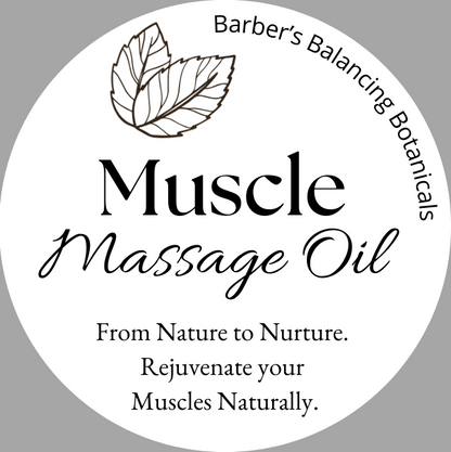 Muscle Massage Oil - Soothe Aches and Pains Naturally